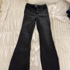 Black Forever 21 Boot Cut Jeans